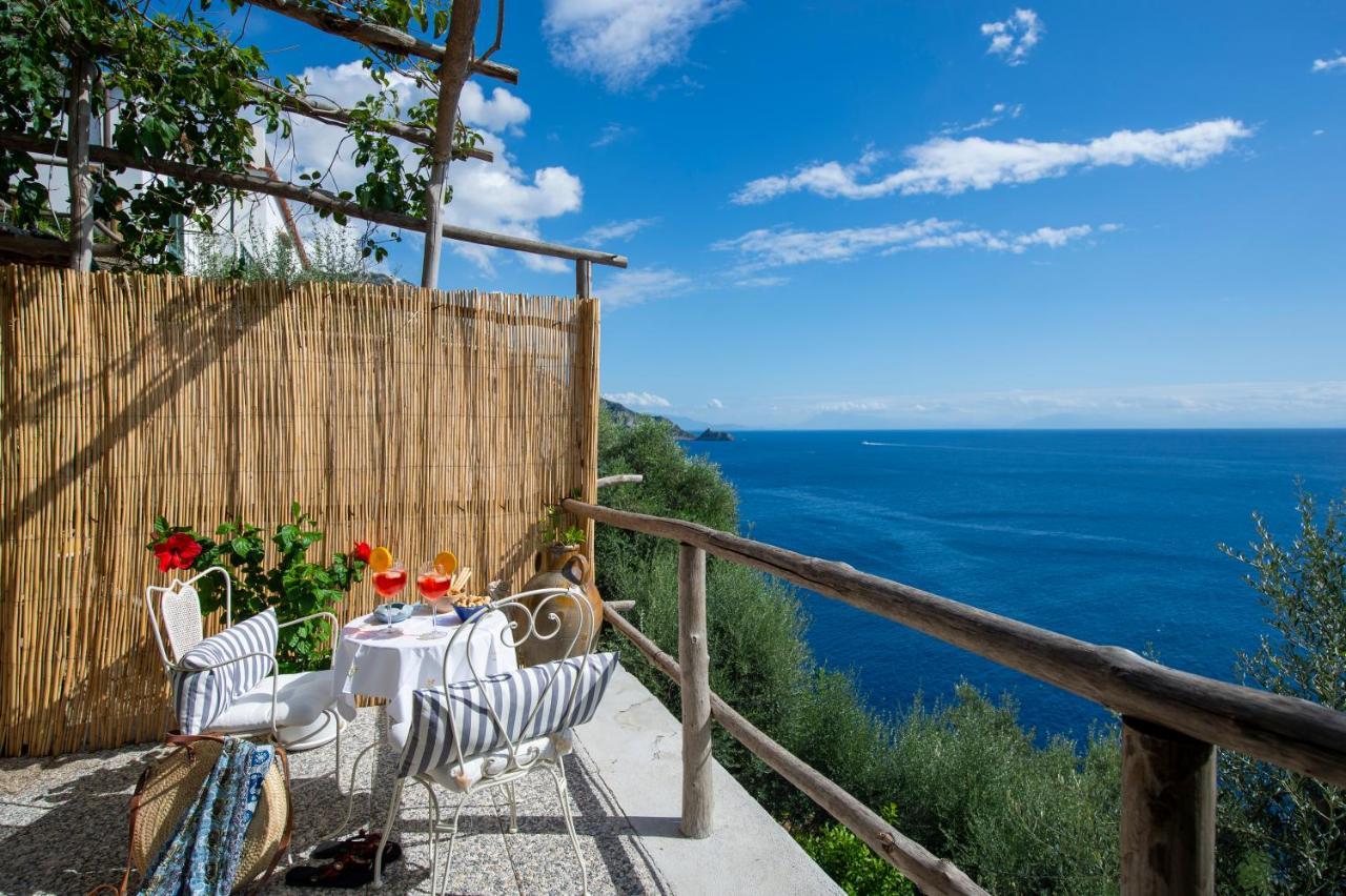 Sea Side Solandra Apartment Praiano Luaran gambar