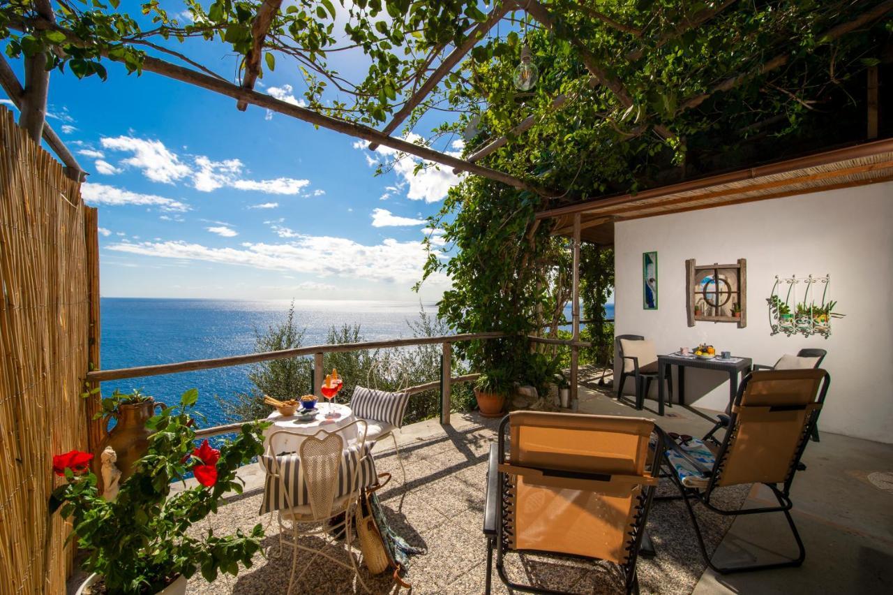 Sea Side Solandra Apartment Praiano Luaran gambar